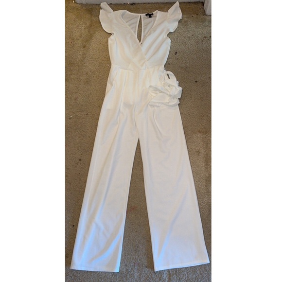 Pants - White Jumpsuit